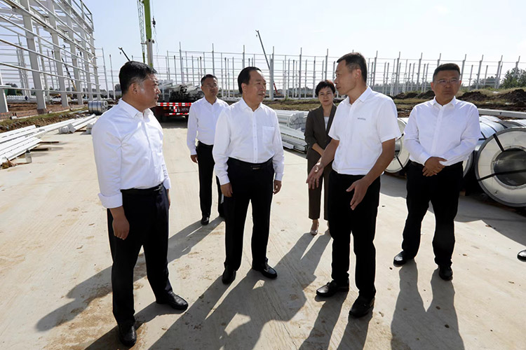 市委書(shū)記王廣部一行現(xiàn)場(chǎng)視察指導(dǎo)工作 市委書(shū)記王廣部一行現(xiàn)場(chǎng)視察指導(dǎo)工作