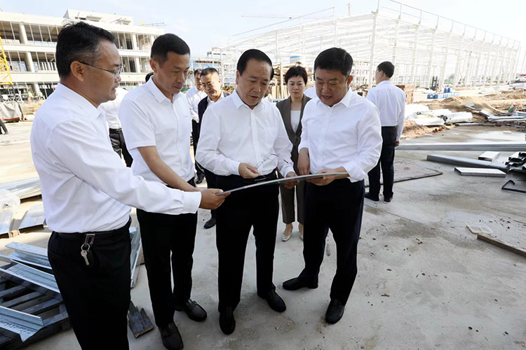 市委書(shū)記王廣部一行現(xiàn)場(chǎng)視察指導(dǎo)工作 市委書(shū)記王廣部一行現(xiàn)場(chǎng)視察指導(dǎo)工作